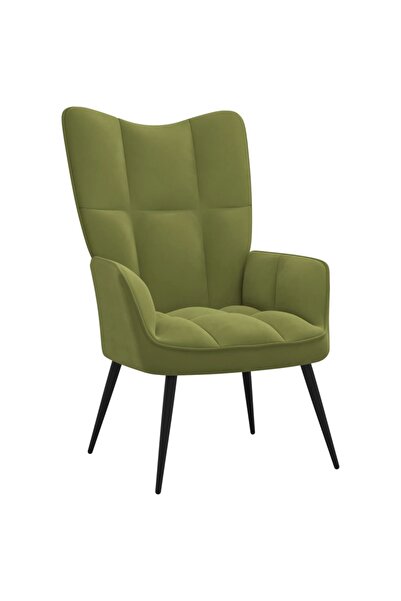 Concept Πολυθρόνα, ανοιχτό πράσινο, Βελούδο