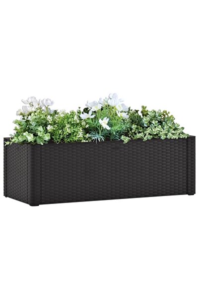 Concept Σύστημα αυτοποτισμού κήπου με υπερυψωμένα παρτέρια, ανθρακί, 100x43x3...