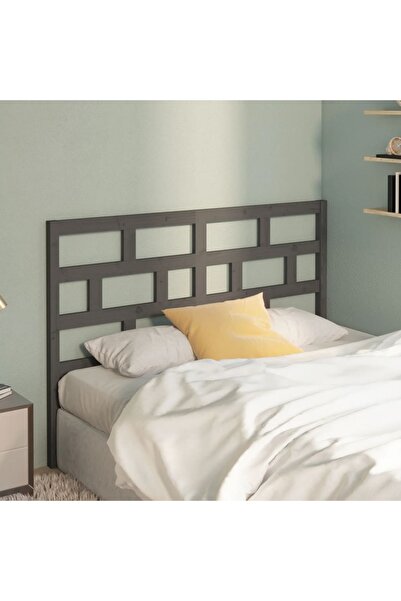 Concept Κομοδίνο, γκρι, 166x4x100 cm, μασίφ ξύλο πεύκου