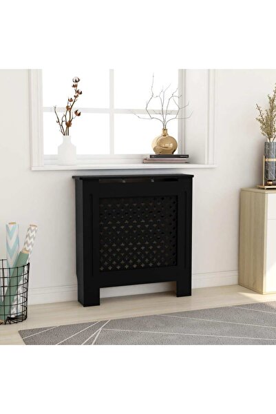 Concept Mască pentru calorifer, negru, 78 cm, MDF