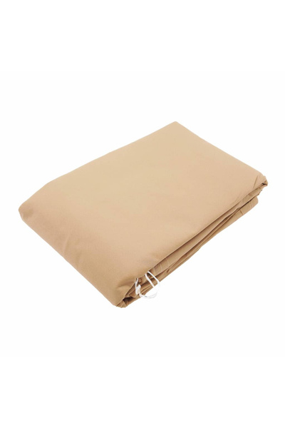 Nature Αντιψυκτικό κάλυμμα από Φλις με φερμουάρ μπεζ 2 x 2,5 m 70 g/m²