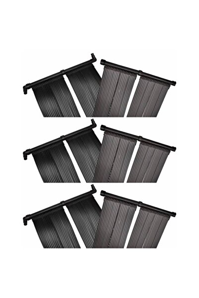 Concept Panou încălzitor solar pentru piscină, 6 buc., 80x620 cm