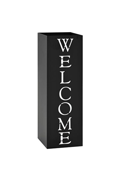 Concept Βάση ομπρέλας Welcome, ατσάλινη, μαύρη