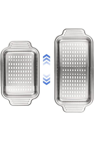 Arabest Colander, Colander for Kitchen, Expandable Sturdy Large, Quickly Cola...