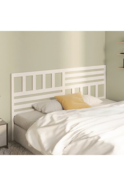 Concept Κομοδίνο, λευκό, 206x4x100 cm, μασίφ ξύλο πεύκου