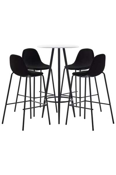 Concept Σετ μπαρ, 5 τεμάχια, μαύρο, ύφασμα