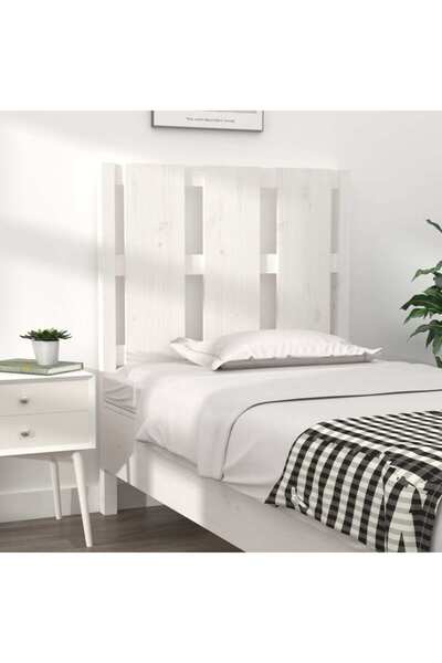 Concept Κομοδίνο, λευκό, 80,5x4x100 cm, μασίφ ξύλο πεύκου