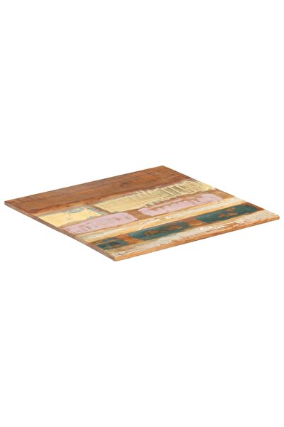 Concept Blat de masă pătrat, 60 x 60 cm, lemn masiv reciclat, 15-16 mm