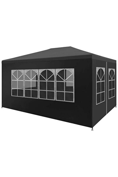 Concept Cort de petrecere, antracit, 3 x 4 m