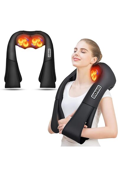 Arabest Shiatsu Massager for Neck,Back,Shoulder, Foot and Leg,Deep Tissue 3D ...
