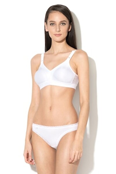 Triumph Triaction Wellness Wireless Bra, White, 75C