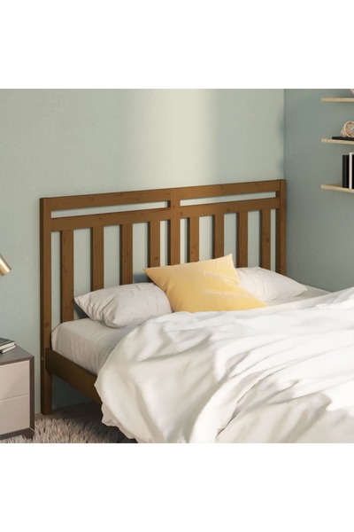 Concept Κομοδίνο, μελί καφέ, 166x4x100 εκ., μασίφ ξύλο πεύκου