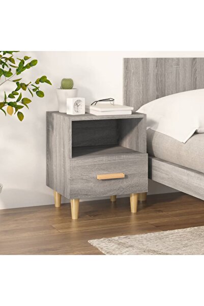 Concept Noptieră, gri sonoma, 40x35x47 cm