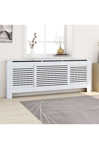 Concept Mască pentru calorifer, alb, 205 cm, MDF