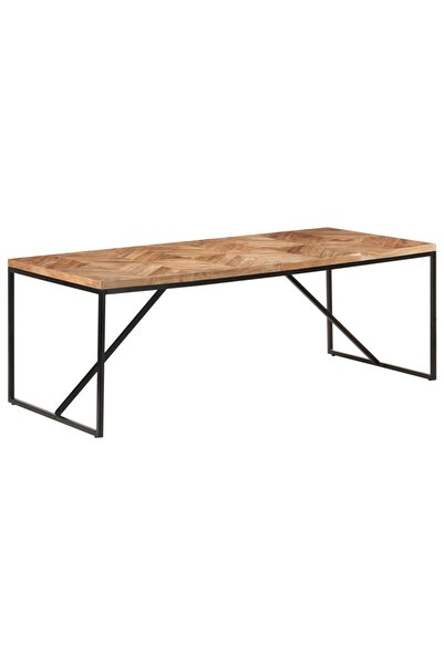 Concept Masă de bucătărie, 200x90x76 cm, lemn masiv acacia & mango