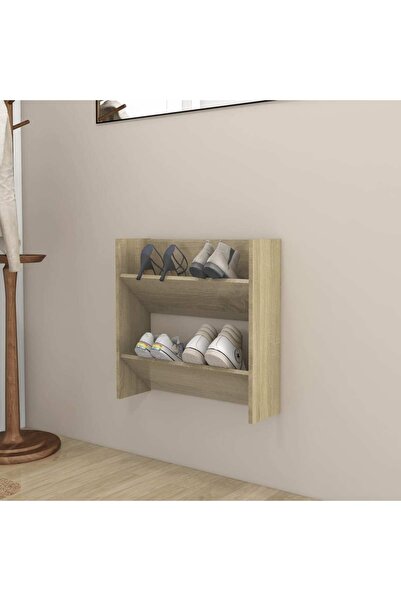 Concept Pantofar de perete, stejar Sonoma, 60x18x60 cm, PAL