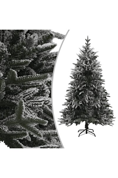 Concept Brad de Crăciun artificial cu zăpadă, verde, 150 cm, PVC & PE