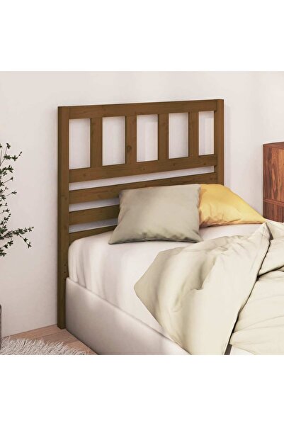 Concept Κομοδίνο, μελί καφέ, 106x4x100 εκ., μασίφ ξύλο πεύκου