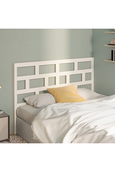 Concept Κομοδίνο, λευκό, 126x4x100 cm, μασίφ ξύλο πεύκου