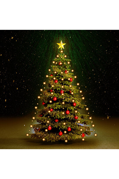 Concept Εγκατάσταση φωτισμού χριστουγεννιάτικου δέντρου με 180 LED, 180 εκ.