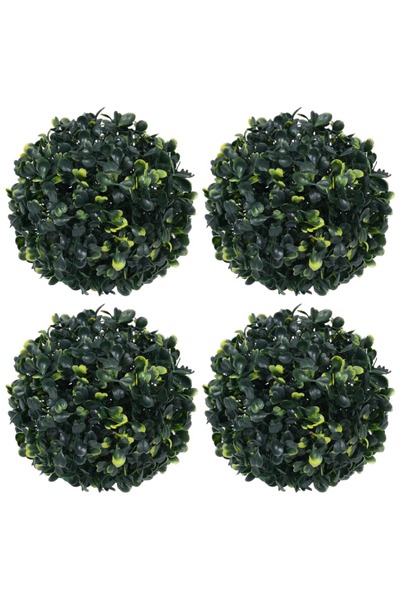 Concept Bile de arbuști cimișir artificiali, 4 buc., 12 cm