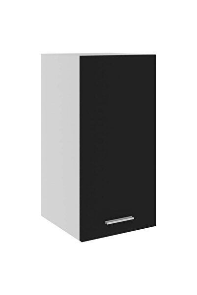 Concept Ντουλάπι τοίχου, μαύρο, 29,5x31x60 cm, μοριοσανίδα