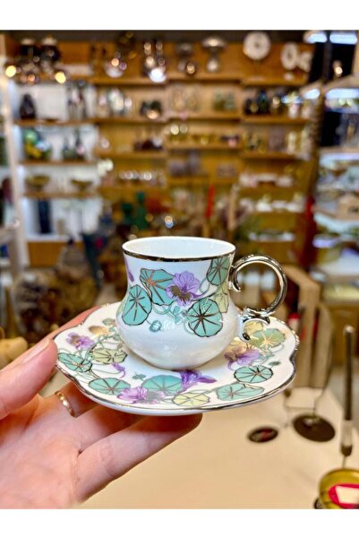 ACAR GLACIA MOR TEK KİŞİLİK TÜRK KAHVESİ FİNCANI