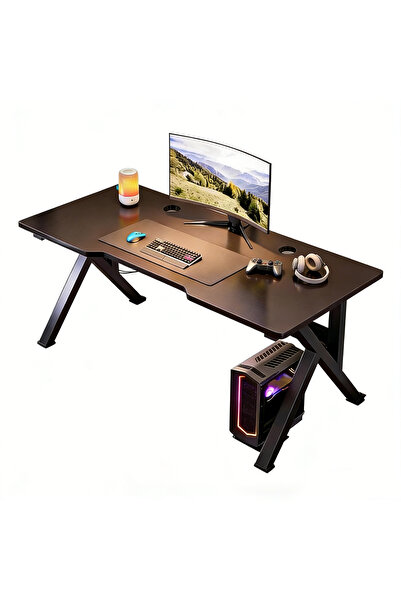 inabyte Study Desk Ergonomic Large Gaming Desk,100CM Computer Desk&Study Tabl...