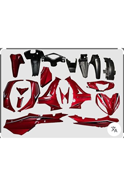 Bix CUP 100 KÜBA EGE KAPORTA SETİ KOMPLE KIRMIZI