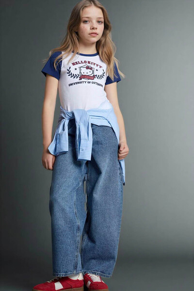 DeFacto Pantaloni de blugi largi pentru fete G4650A826SM