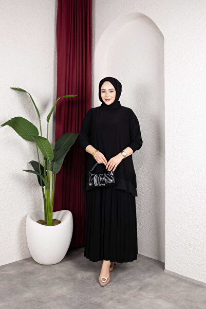 MODAMÜNASİP Σετ Φούστας Σιφόν Σάντι