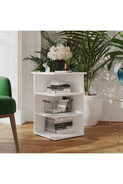 Concept Πλαϊνό ντουλάπι, λευκό, 35x35x55 cm, μοριοσανίδα