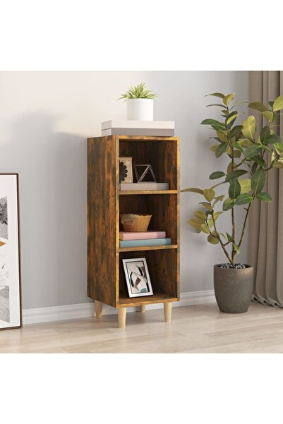 Concept Servantă, stejar fumuriu, 34,5x32,5x90 cm, lemn compozit