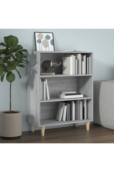 Concept Servantă, gri sonoma, 69,5x32,5x90 cm, lemn prelucrat