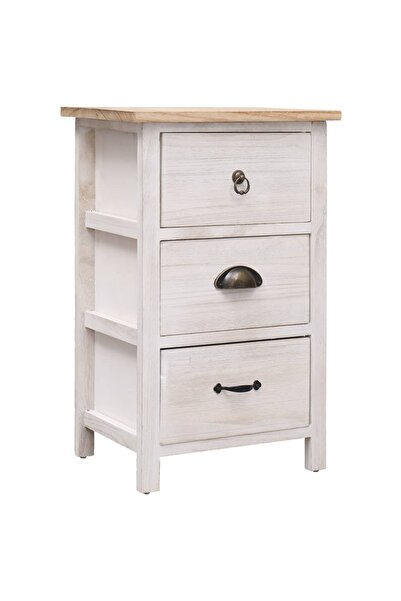 Concept Dulap lateral, 35 x 25 x 57 cm, lemn de paulownia