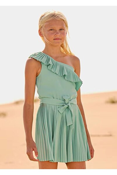 MAYORAL Girls' Jumpsuit with Pleats 26Ymyr6870