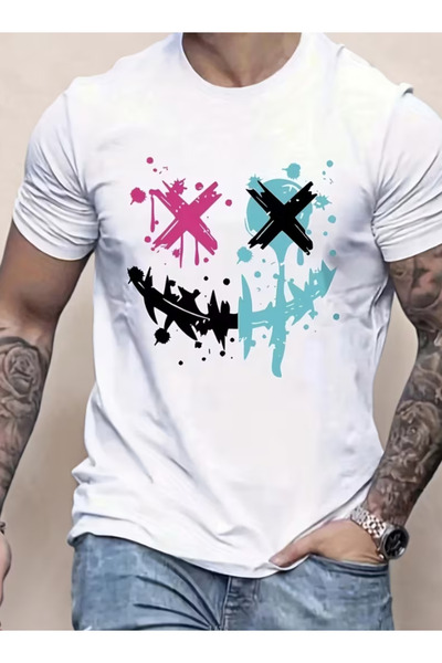 LİNA06 Summer Casual & Business Casual Short Sleeve Modern Aesthetic Shirt, B...