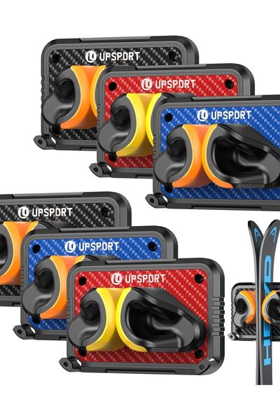 OEM Wieszak na narty și snowboard 6 szt. uchwyt ścienny pionowy domu i garażu