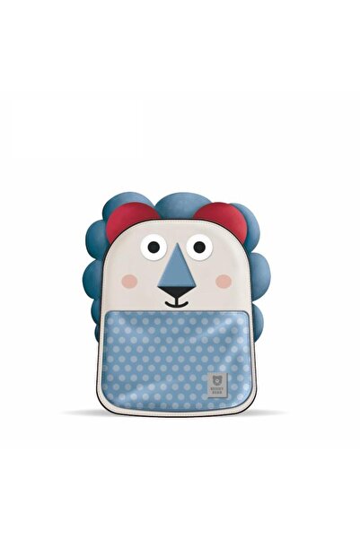 Beddybear Rucsac Happy Paradise Leu pentru copii, mare, rezistent la apă,