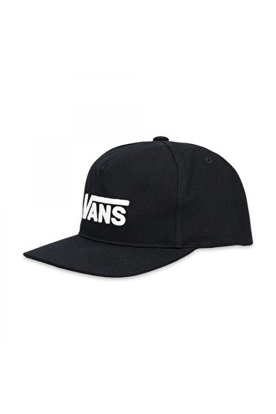 Vans Vn000Q19 Drop V Logo Snapback Black Unisex Hat