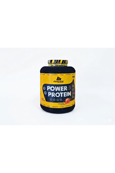 Mustang Nutrition باور بروتين 3000 جرام بالفراولة
