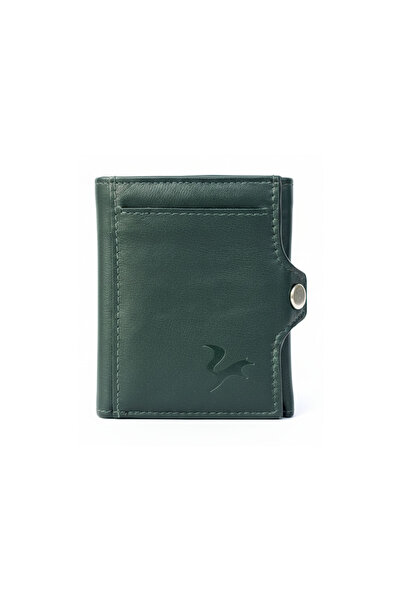 Lacoz Trifold Genuine Leather Wallet with RFID Protection for Men