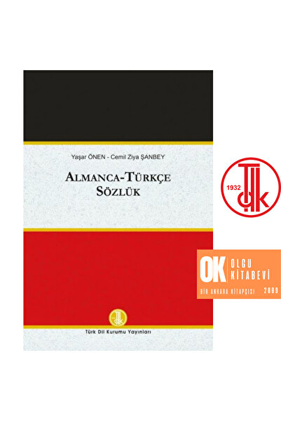 Altın Kitaplar Almanca - Türkçe Sözlük ( 1383 sayfa CİLTLİ ) Türk Dil Kurumu ...