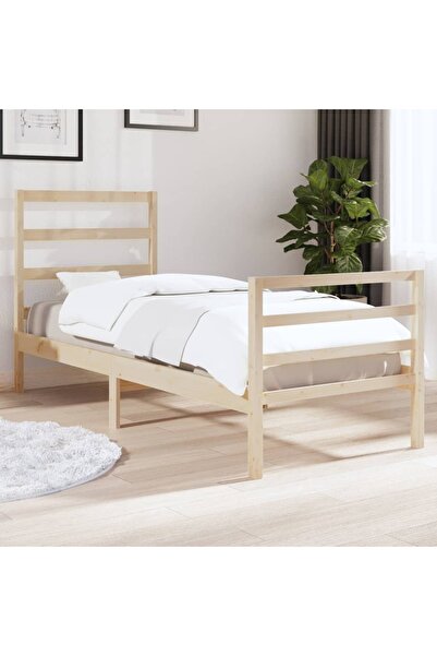 Concept Μονό κρεβάτι 3FT, 90x190 cm, μασίφ ξύλο πεύκου