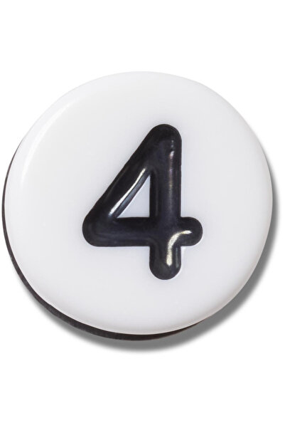 Crocs Jibbitz Number Four Tiny Friendship