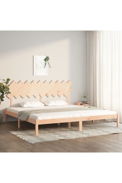 Concept Cadru de pat, 200x200 cm, lemn masiv