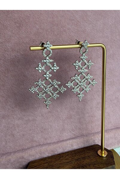 ANKA JEWELLRY V.I.P Premium Women's Earrings with Zircon Stones