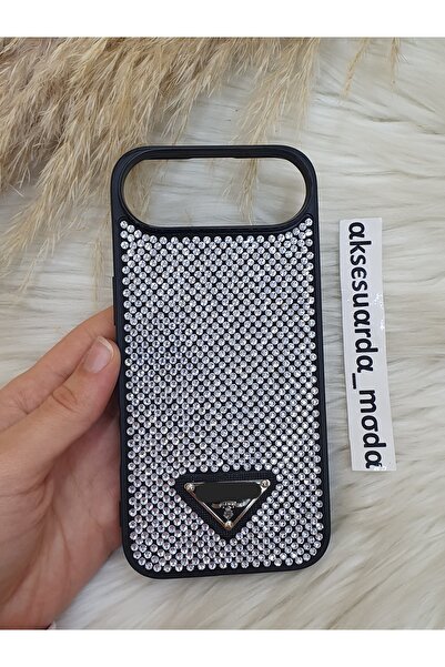 ZB Aksesuarda Moda iPhone 17 Air Compatible Luxury Full Stone Branded Case
