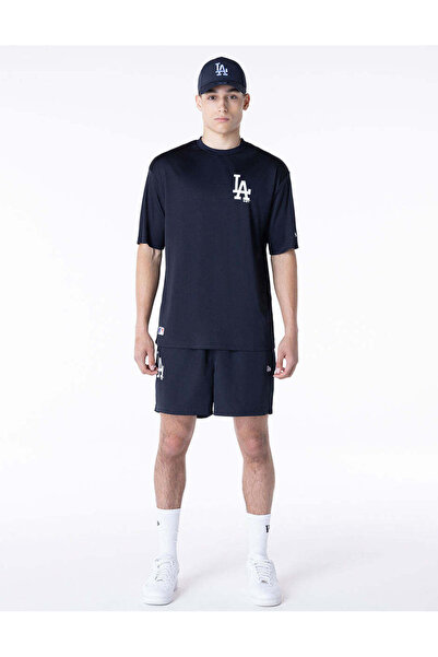 NEW ERA Tricou League Essentials Tee Losdod Nvy Tshirt Ss Los Angeles Dodgers...