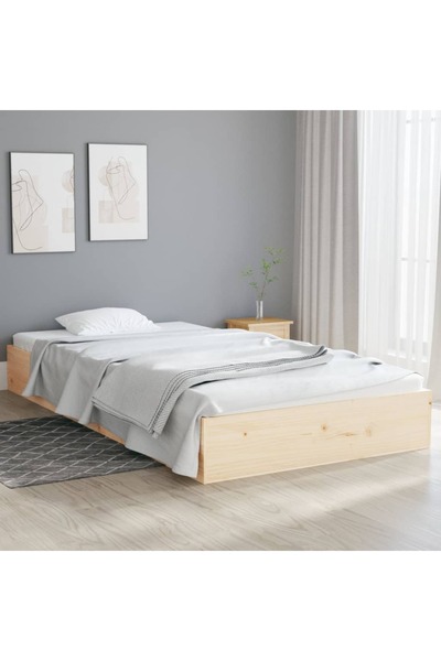 Concept Σκελετός κρεβατιού, 90x200 εκ., μασίφ ξύλο